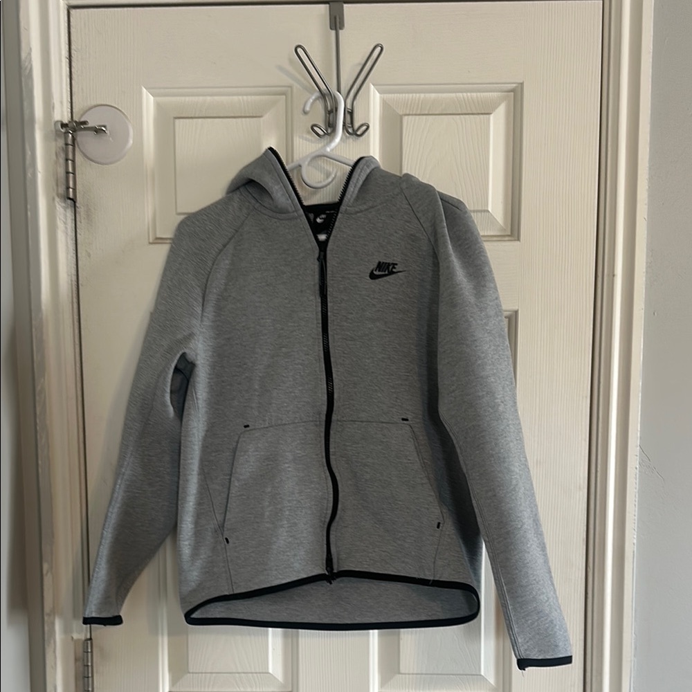 Nike Tech Gray Zip-Up Jacket